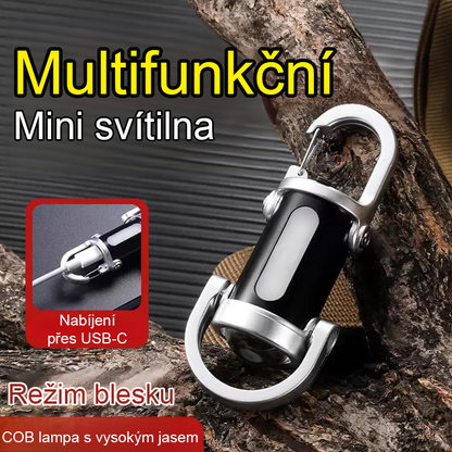 【3 v 1 multifunkční】přenosná SOS nouzová svítilna