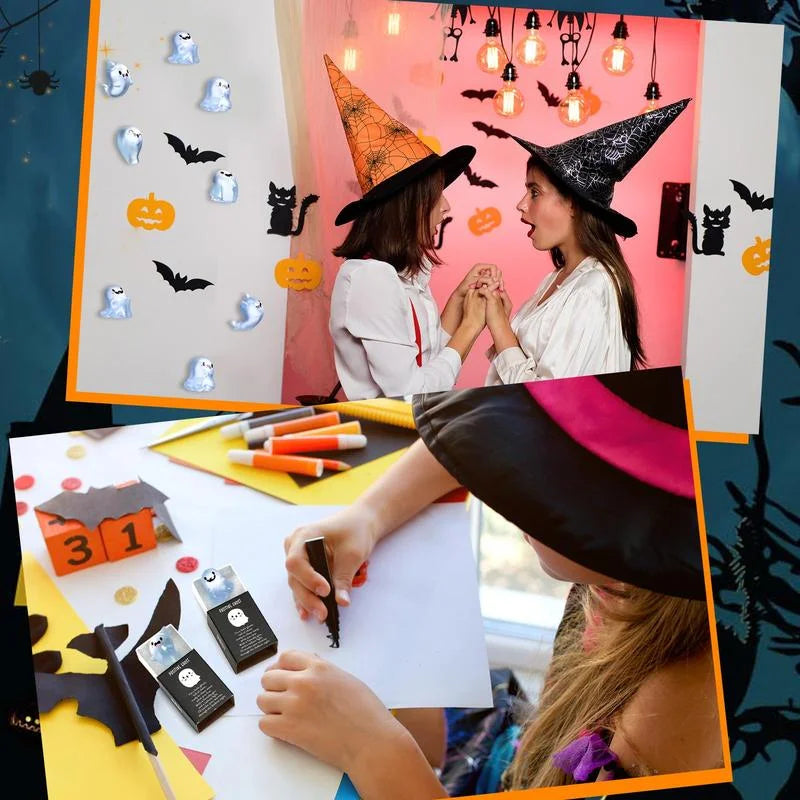 🎃Halloweenský výprodej👻Minifigurky duchů svítících ve tmě s krabičkou