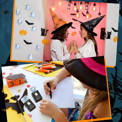 🎃Halloweenský výprodej👻Minifigurky duchů svítících ve tmě s krabičkou