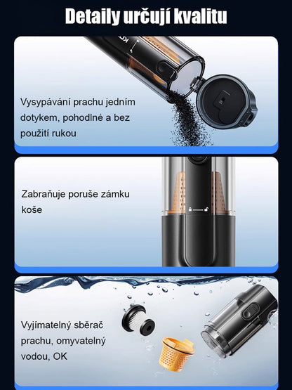 Pět v jednom inteligentní ruční vysavač