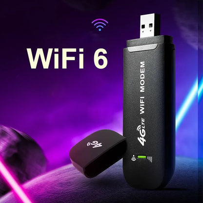 【Doživotní bezplatný přístup k internetu】Bezdrátová síťová karta WiFi pro přenosné použití