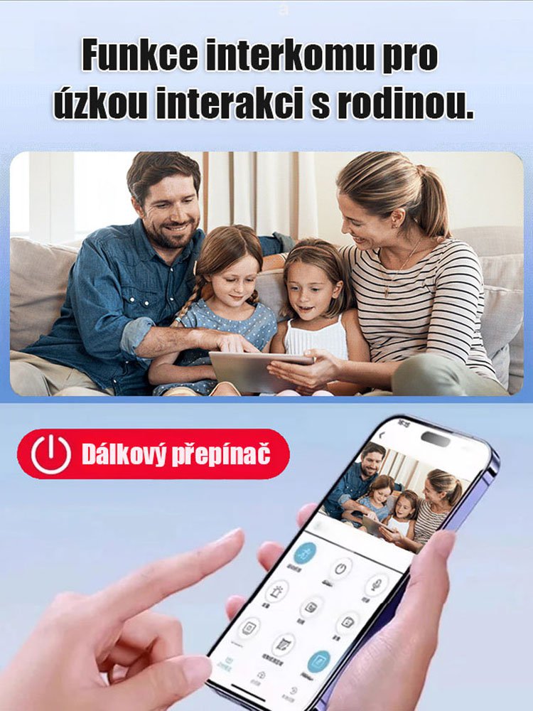 【Vylepšená verze super skryté】Bezdrátová kamera